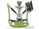 Vodní dýmka Pumpkin AT023 25 cm/2 zelená kufřík