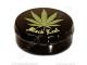 Krabička Click-Clack Headcase Black Leaf černá