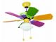 Stropní ventilátor se světlem BABY PASTEL